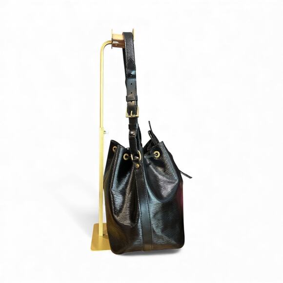 Louis Vuitton Black Epi Leather Bucket Shoulder Bag - Picture 5 of 9